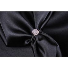 Altınöz Mücevherat Pırlanta Baget Efektli Beyaz Altın Yüzük