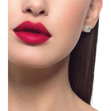 Altınöz Mücevherat Pırlanta Baget Taşlı Beyaz Altın Küpe