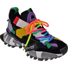 Guja Triko Kadın Spor Ayakkabı Sneaker GJ-3031   Siyah