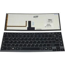 Afila Toshiba Z835-P330 Notebook Klavyesi - Siyah - Backlit