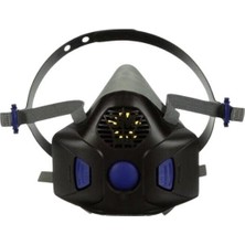 3m HF-802SD Secure Click Diyaframlı Yarım Yüz Orta Boy Maske