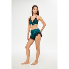 Despina Vandi Seductive Nights Saten Şortlu Takım