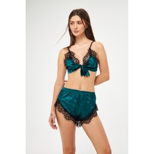 Despina Vandi Seductive Nights Saten Şortlu Takım