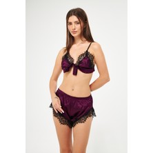 Despina Vandi Seductive Nights Saten Şortlu Takım