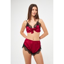 Despina Vandi Seductive Nights Saten Şortlu Takım