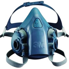 3m 7502 Yarım Yüz Gaz ve Solunum Maskesi - Orta Boy