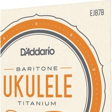 D'Addario EJ87B Baritone Ukulele Teli