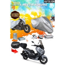 Autolion Rks Grace 202 Arka Çanta Uyumlu Ultra Koruyucu  Motor Branda