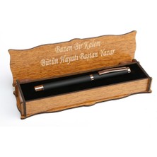 Kalemhane Mat Siyah Yüksek Kalite Roller Kalem
