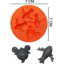 Butedo Uçaklar Silikon Şeker Hamuru, Sabun, Mum Kalıp