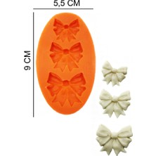 Butedo Fiyonk Kurdele Silikon Şeker Hamuru, Sabun, Mum Kalıp