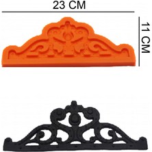 Butedo Dekor Silikon Şeker Hamuru, Sabun, Mum Kalıp