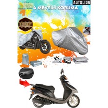 Autolion Hodna Fizy Arka Çanta Uyumlu Ultra Koruyucu  Motor Branda