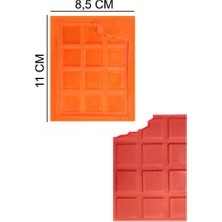 Butedo Çikolata Silikon Şeker Hamuru, Sabun, Mum Kalıp
