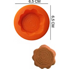 Butedo Ağaç Kütük Silikon Şeker Hamuru, Sabun, Mum Kalıp