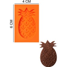 Butedo Ananas Silikon Şeker Hamuru, Sabun, Mum Kalıp