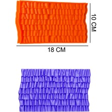 Butedo Desen Silikon Şeker Hamuru, Sabun, Mum Kalıp