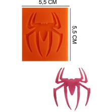 Butedo Örümcek Silikon Şeker Hamuru, Sabun, Mum Kalıp