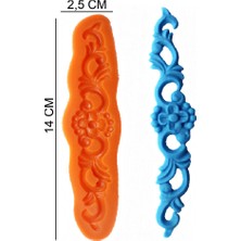 Butedo Dekor Silikon Şeker Hamuru, Sabun, Mum Kalıp
