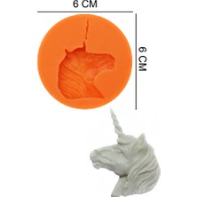 Butedo Unicorn Silikon Şeker Hamuru, Sabun, Mum Kalıp