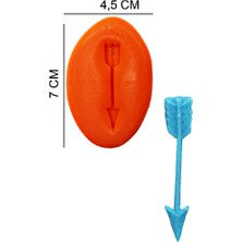 Butedo Ok Silikon Şeker Hamuru, Sabun, Mum Kalıp
