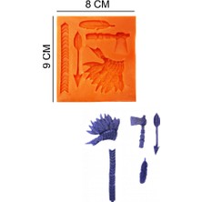 Butedo Kızılderili Silikon Şeker Hamuru, Sabun, Mum Kalıp