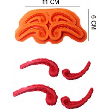 Butedo Dekor Silikon Şeker Hamuru, Sabun, Mum Kalıp