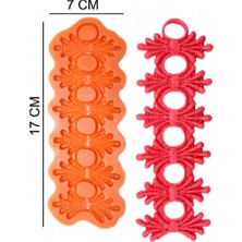 Butedo Bordür Silikon Şeker Hamuru, Sabun, Mum Kalıp