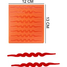 Butedo Dekor Silikon Şeker Hamuru, Sabun, Mum Kalıp