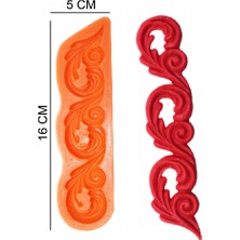 Butedo Bordür Silikon Şeker Hamuru, Sabun, Mum Kalıp