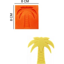 Butedo Palmiye Silikon Şeker Hamuru, Sabun, Mum Kalıp