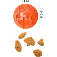 Butedo Hayvanlar Silikon Şeker Hamuru, Sabun, Mum Kalıp