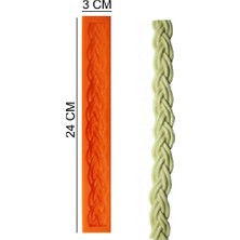Butedo Bordür Silikon Şeker Hamuru, Sabun, Mum Kalıp