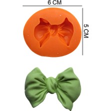 Butedo Fiyonk Kurdele Silikon Şeker Hamuru, Sabun, Mum Kalıp