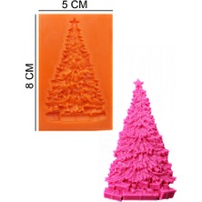 Butedo Çam Ağacı Silikon Şeker Hamuru, Sabun, Mum Kalıp
