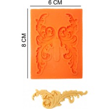 Butedo Dekor Silikon Şeker Hamuru, Sabun, Mum Kalıp
