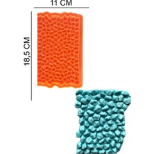 Butedo Desen Silikon Şeker Hamuru, Sabun, Mum Kalıp