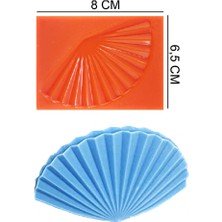 Butedo Midye Silikon Şeker Hamuru, Sabun, Mum Kalıp