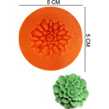 Butedo Çiçek Silikon Şeker Hamuru, Sabun, Mum Kalıp