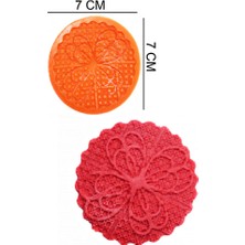 Butedo Desen Silikon Şeker Hamuru, Sabun, Mum Kalıp