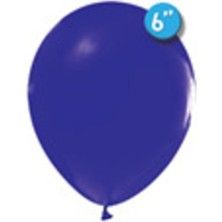 Eğlence Marketi 6 Inç Küçük Boy Balon 20 Adet Lacivert
