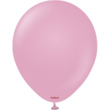 Eğlence Marketi 12'' Retro Balon Toz Pembe 100’LÜ