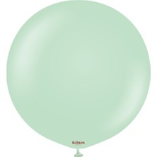 Eğlence Marketi 24 Inç 60 cm Makaron Jumbo Balon Makaron Mint 1 Adet