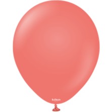 Eğlence Marketi 12'' Standart Balon Mercan 100’LÜ