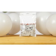 Eğlence Marketi 12 Inç Standart Boy Retro Balon 10 Adet Duman