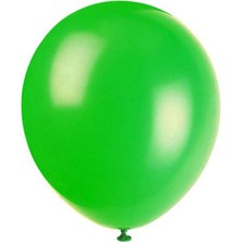 Eğlence Marketi 6 Inç Küçük Boy Balon 20 Adet Yeşil