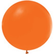 Eğlence Marketi 24 Inç 60 cm Pastel Jumbo Balon Turuncu 1 Adet