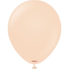 Eğlence Marketi 12'' Standart Balon Sütlü Kahve 100’LÜ