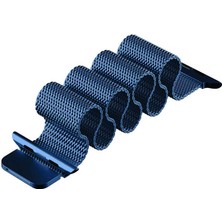 Ezotech  Watch 7 41MM Uyumlu Krd-01 Metal Kordon Kırmızı