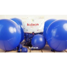 Eğlence Marketi 12 Inç Standart Boy Pastel Balon 10 Adet Lacivert
